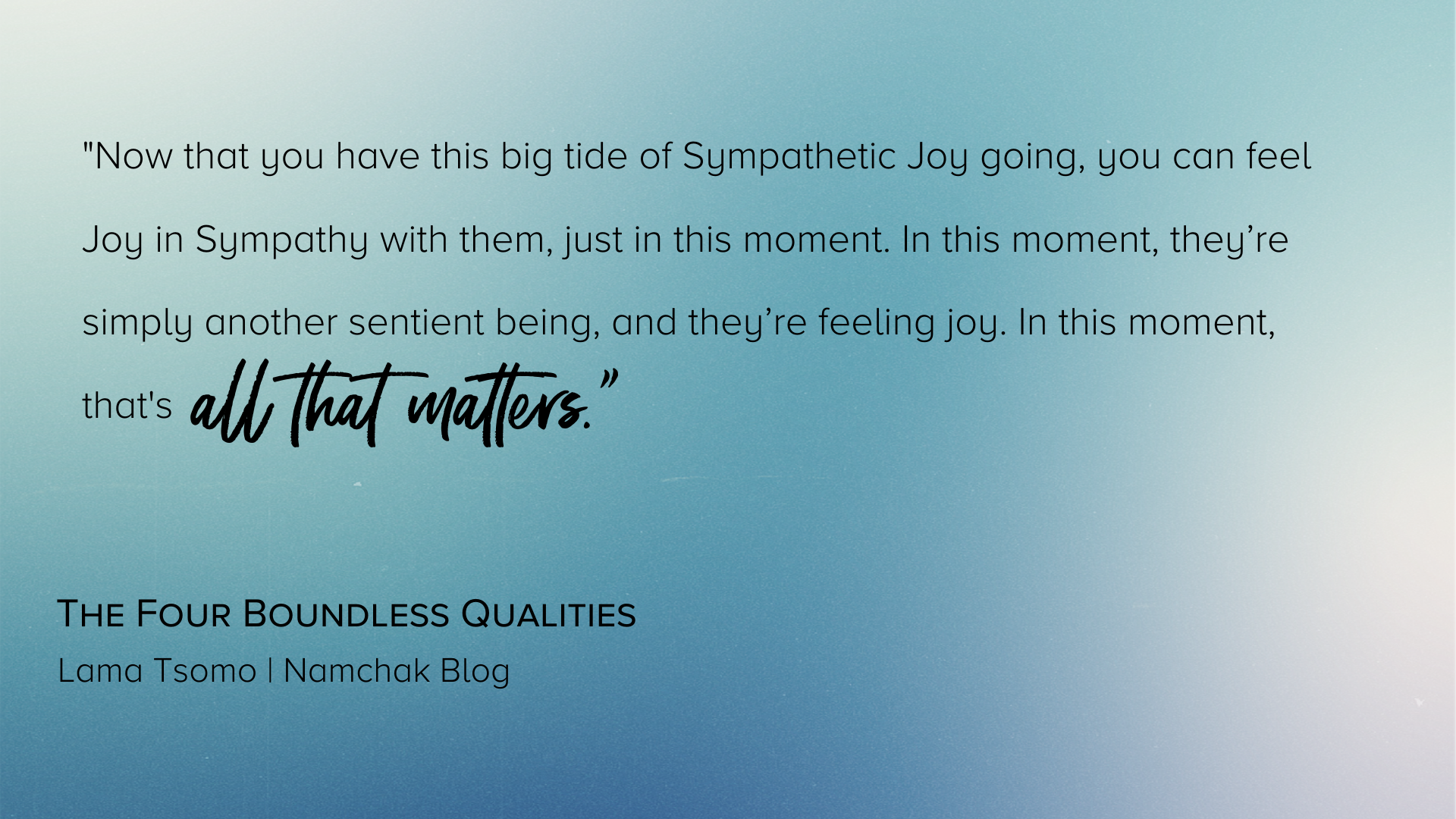 four boundless qualities sympathetic joy four boundless qualities sympathetic joy