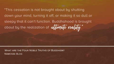 What are the Four Noble Truths of Buddhism? - Namchak Community