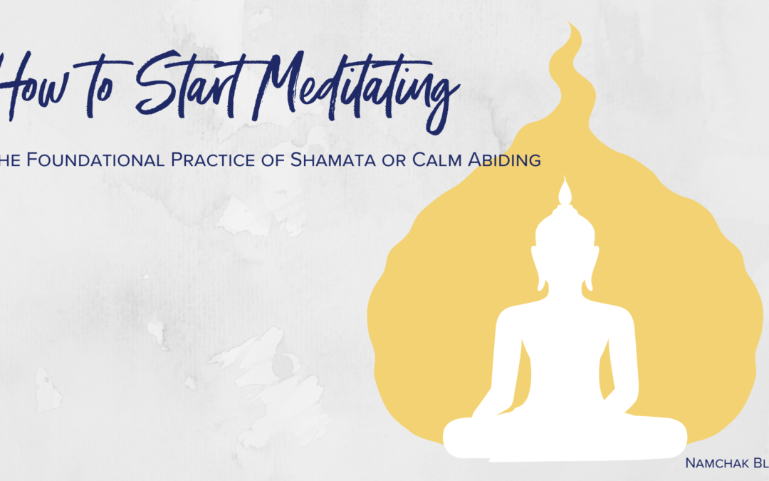 How to Start Meditating