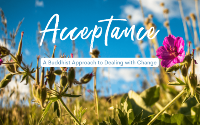 Acceptance: A Buddhist Approach to Dealing with Change
