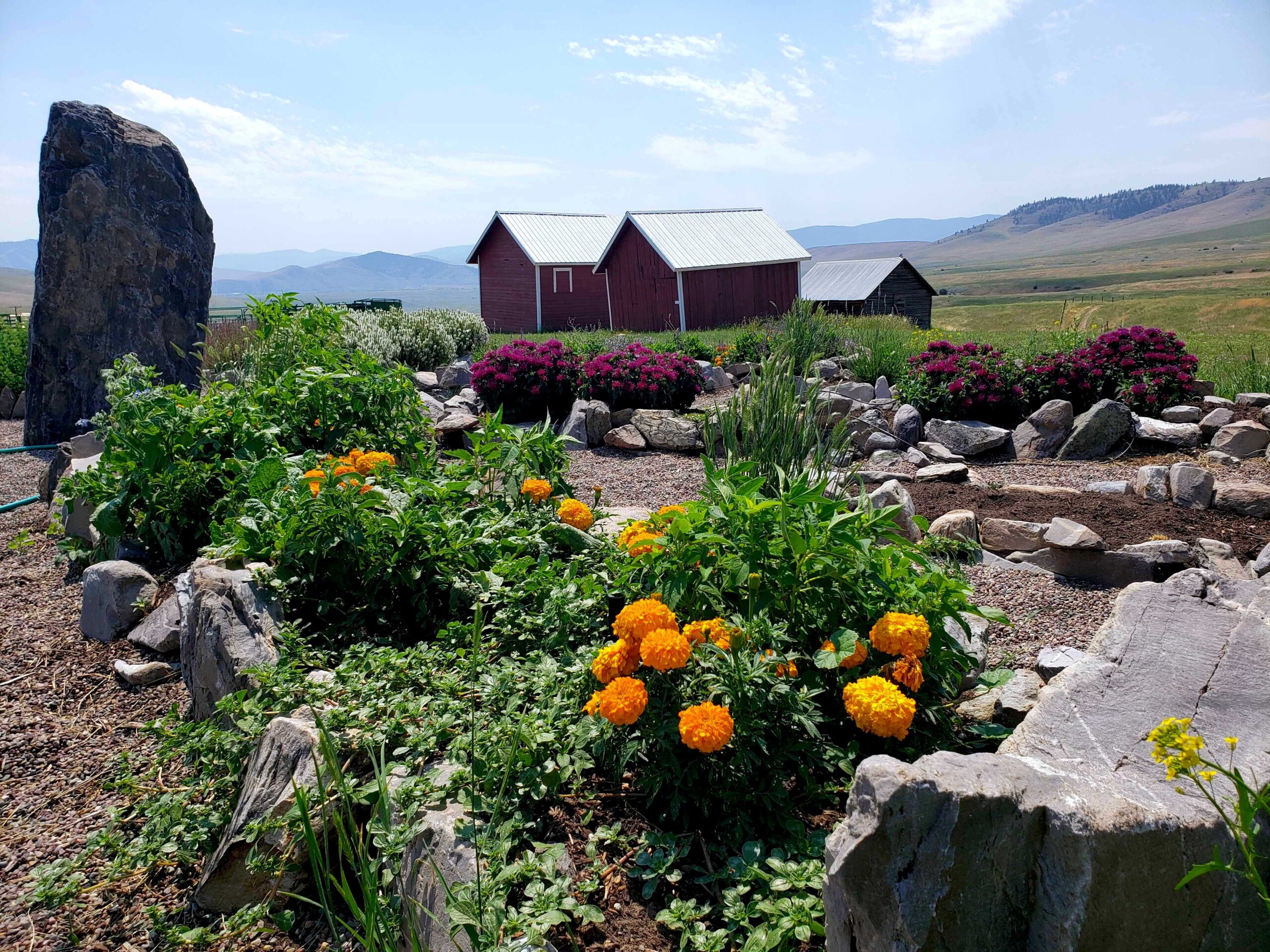 Namchak Retreat Ranch Garden 