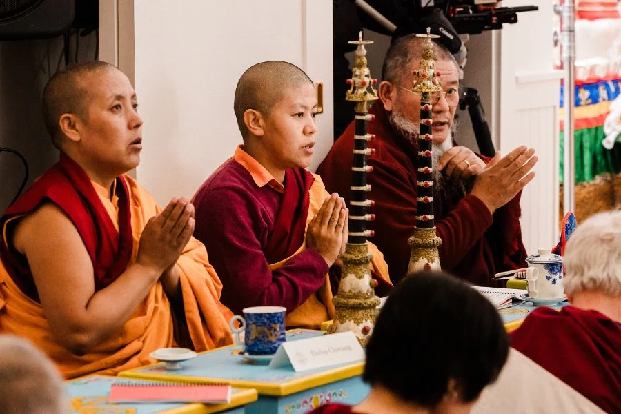 Dorlop Choenyi Sangmo in a ceremony