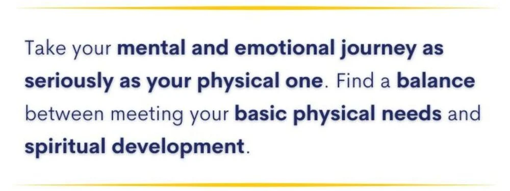 Spiritual development advice Spiritual development advice