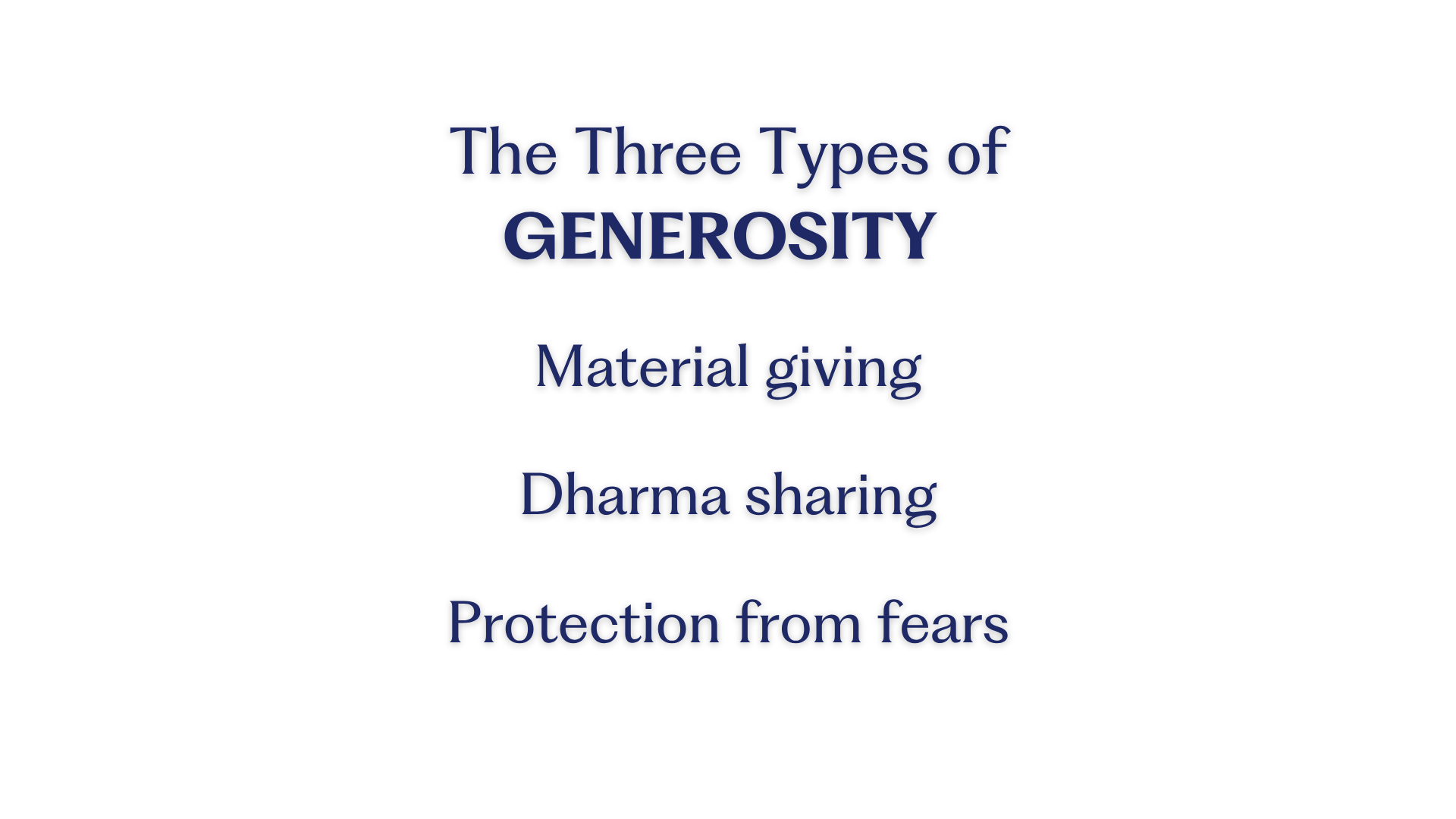 Paramita Generosity 2