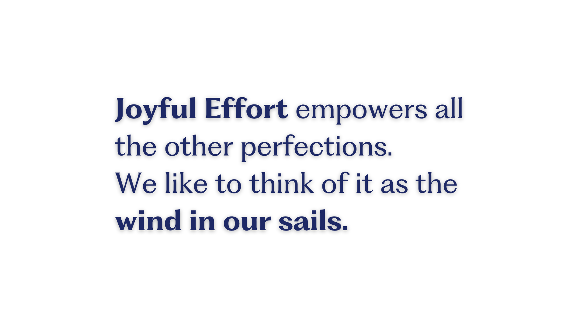 paramita Joyful Effort